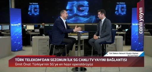 Türk Telekom’dan Trendyol Süper Ligi’nin ilk 5G canlı TV yayını bağlantısı
