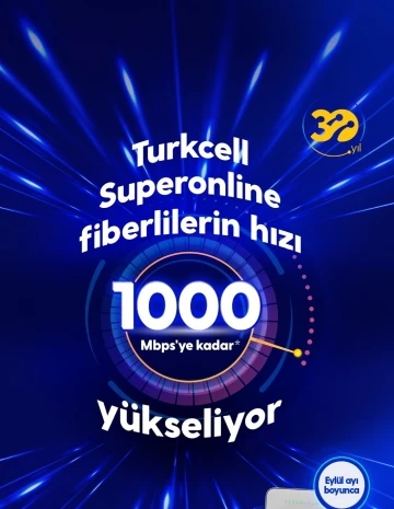 Turkcell Superonline, ev interneti hızını 1000 mbps’ye kadar çıkardı
