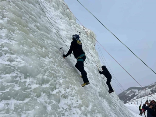 Türkiye Buz Tırmanışı şampiyonası Erzurum’da başladı
