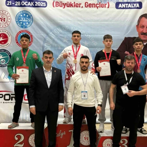 Türkiye Kick Boks Şampiyonasına Elazığ damgası
