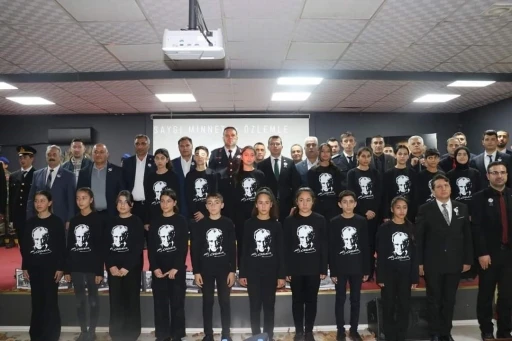 Tutak’ta 10 Kasım Atatürk’ü anma töreni düzenlendi
