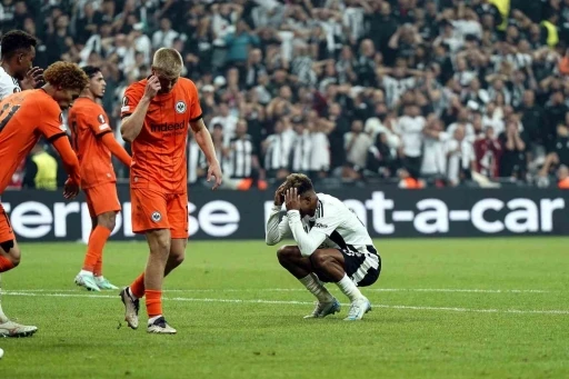 UEFA Avrupa Ligi: Beşiktaş: 1 - Eintracht Frankfurt: 3 (Maç sonucu)
