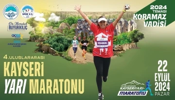 Uluslararası Kayseri Yarı Maratonu’nda ‘ücretsiz’ halk koşusu kayıtları başladı
