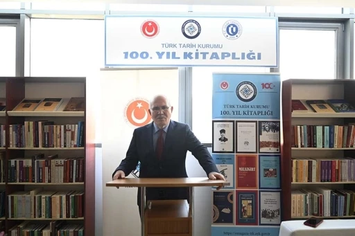 Uşak Üniversitesi’nde &quot;Türk Tarih Kurumu 100. Yıl Kitaplığı&quot; açıldı
