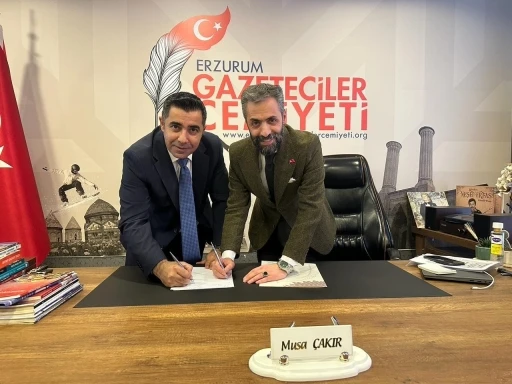 Vakıf Bank’tan Erzurum Gazeteciler Cemiyeti üyelerine 500 Bin TL kredi imkanı
