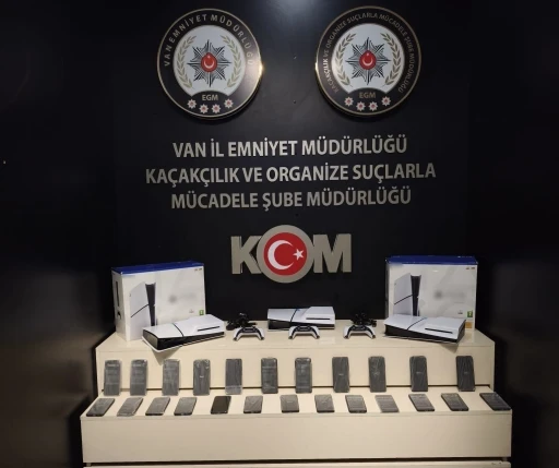 Van’da gümrük kaçakçılığı operasyonları
