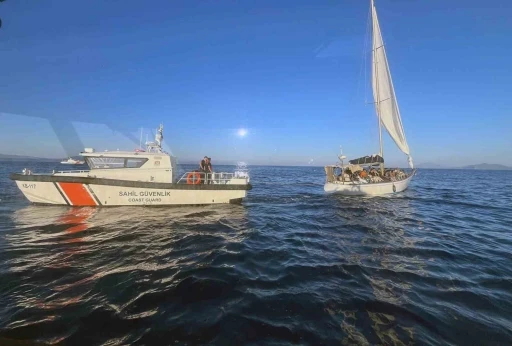 Datça Açıklarında Göçmen Operasyonu