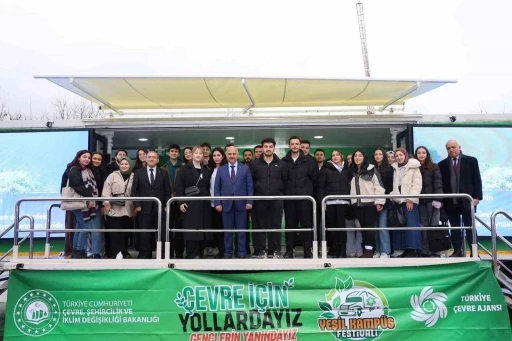 Yeşil kampüs festivali Düzce Üniversitesi’ne konuk oldu
