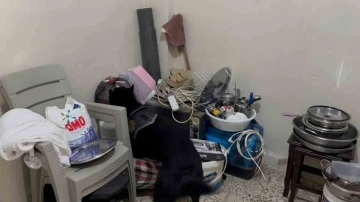 Yorganların arasına gizlenen uyuşturucuyu polis köpeği buldu
