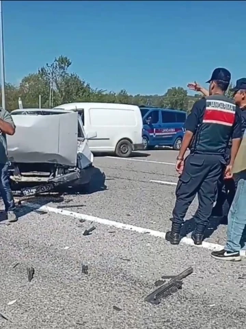 Zonguldak’ta trafik kazası; 5 yaralı
