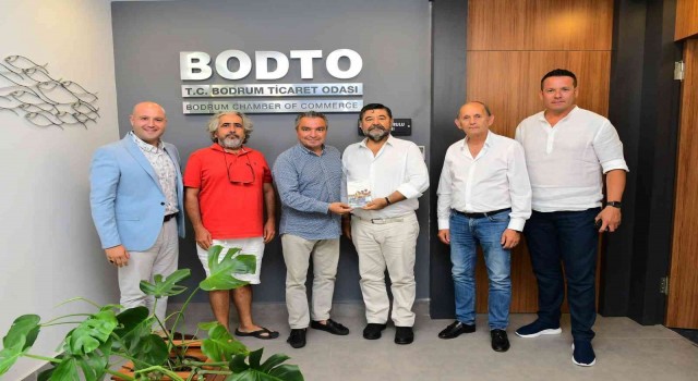 Profesyonel Otel Yöneticileri Derneği, Bodrumda başkanları ziyaret etti